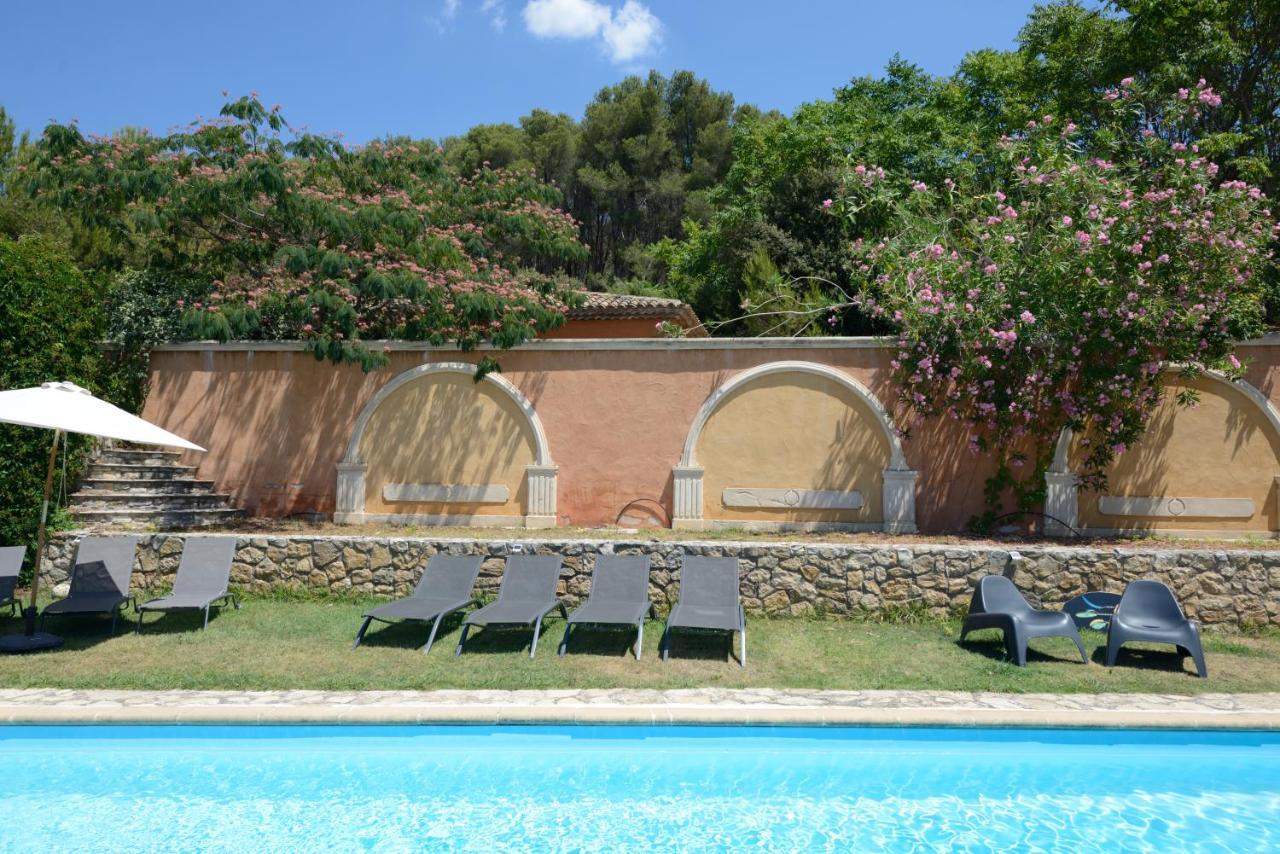 La Tour- Pigeonnier Provencal - Mas Des Sous Bois Villa Ventabren Exterior photo